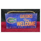 Florida University Gators Fans Welcome Sign