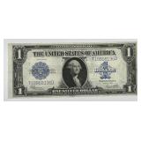 1923 $1 Large Size Silver Certificate Very Fine VF