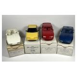 Lot of 4 GM 1991 Chevy Dealer Promo Model Cars