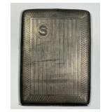 Elgin Am. Mfg Co Sterling Silver Cigarette Case