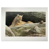 Jorge Mayol "Cougars Ledge" AP 21/76 Print