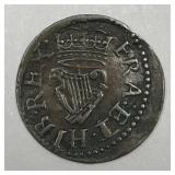 IRELAND: 1613 Farthing Lennox Type Very Fine VF