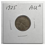 1925 Lincoln Cent Choice About Uncirculated CH AU