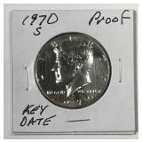 1970-S Kennedy Silver Half Proof PRF