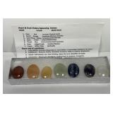 Oval Chakra Balancing Stones Set of 7