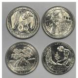 2020-W West Point Quarter 4-Coin Set