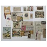 Large Lot of Ephemera 1920