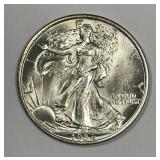 1936 Walking Liberty Silver Half Uncirculated BU