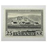 ICELAND: 1957 Bessastadir  #305 MNH