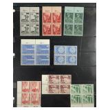 SWITZERLAND: Blocks of 4 Mint Never Hinged MNH