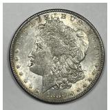 1880-O Morgan Silver $1 About Uncirculated CH AU