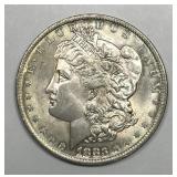 1883-O Morgan Silver $1 Brilliant Uncirculated BU