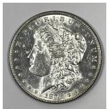 1878-S Morgan Silver $1 About Uncirculated CH AU