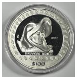 MEXICO: 1992 $100 Peso Guerrero Aguila 1 Oz Proof