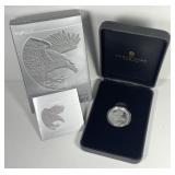 AUSTRALIA: 2020 $1 Silver Eagle High Relief Proof