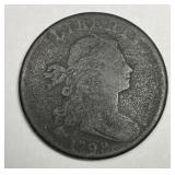 1798 Draped Bust Large Cent Good G details