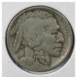 1914-S Buffalo Nickel Better Date Very Fine VF