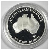 2003 Koala Australian Wildlife 1 Oz Silver Proof