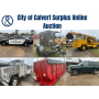 City of Calvert Surplus Online Auction