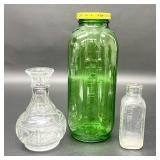 Vintage Juice Bottle & Other Collectibles