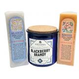 Aromatherapy Candles & Blackberry Brandy Jar