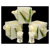 Decorative 3D Calla Lily Candles by Glo LLC