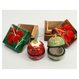 Holiday Trinket Boxes & Ornaments