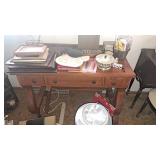 Antique 3 drawer writing desk. Approximately