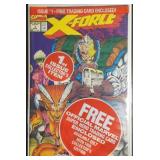 X-Force # 1 (Polybagged w/ Card) Marvel 8/91