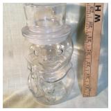 Vintage Peanut Jar with Lid