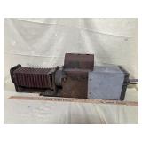 Antique Glass Slide Projector, working