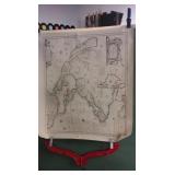 1639 map reproduction " 24w