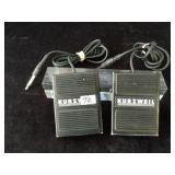 (2) Kurzweil foot pedals