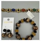 Tacoa/Particolari Bracelet x 2 + Earrings