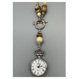 Peyote Bird Sante Fe Bead Necklace Watch