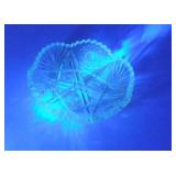 American Brilliant Cut Glass Bowl ï¿½ Fluoresces