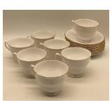 Royal Malvern Bone China-Tea Cups and Saucers