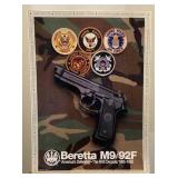 Unframed Beretta M9/92F Poster