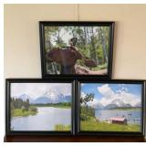 Lot of 3 Scenic Prints from Familyï¿½s Collection