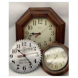 Battery Operated Clocks.