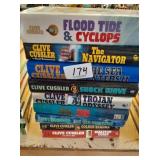 Clive Cussler Hardback Books - 9