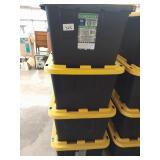 Professional Grade 27 Gallon Storage Totes - 4