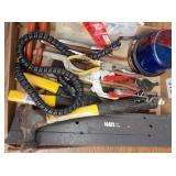 Flat of Miscellaneous Tools