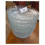 Glass Bowls - QTY: 9 - 7 1/2"