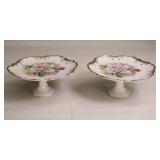 Pair Of Cake Stands, Lipper and Mann, Japan