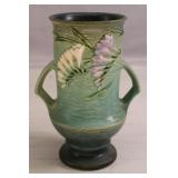 Roseville Pottery Floral Vase, Freesia