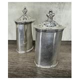 Sterling Salt & Pepper Shakers, English Hallmarks