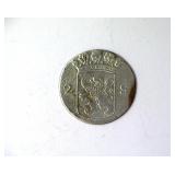 1765 2 Silver Stuivers Holland