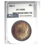 1885-O Morgan PCI MS65 Great Color