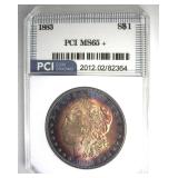 1883 Morgan PCI MS65+ Beautiful Color